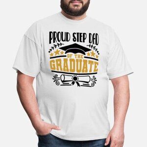 Proud Step Dad Of The Graduate Men_s T-Shirt
